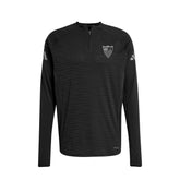 Sudadera adulto entrenamiento Sevilla FC 25/26 negra